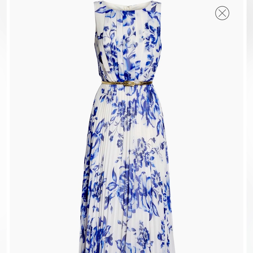 Eliza J floor length floral gown, perfect condition